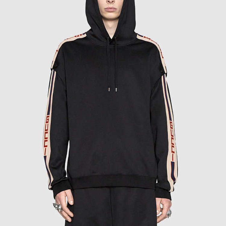 GUCCI Pre Owned 2010s Detachable sleeves Hoodie 475354-X5U11-1014
