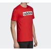 adidas T Shirts Men's Red Crew Neck Moderate Straight Fit DV3053