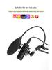Adjustable Gooseneck Microphone Pop Filter for Streaming & Recording - Universal Clip-on, Small/Large