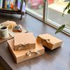 High-End Kraft Paper Gift Box - Thick, Simple, Square Design, In Stock for Fast Delivery