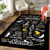 Custom 1Pc Magic Night Owl Castle Rug Office Carpet Indoor Outdoor Entrance Doormat Nonslip Soft And Comfortable Living Room D2915108