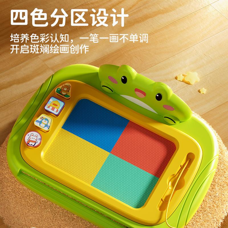 Douyin Early Education Children'S Drawing Board Toys 1-3 Years Old Baby Magnetic Writing Duck Board Color Household Erasable