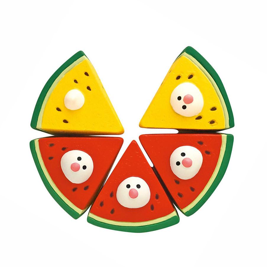 Summer Watermelon Cat Resin Figure For Kids And Office Decor