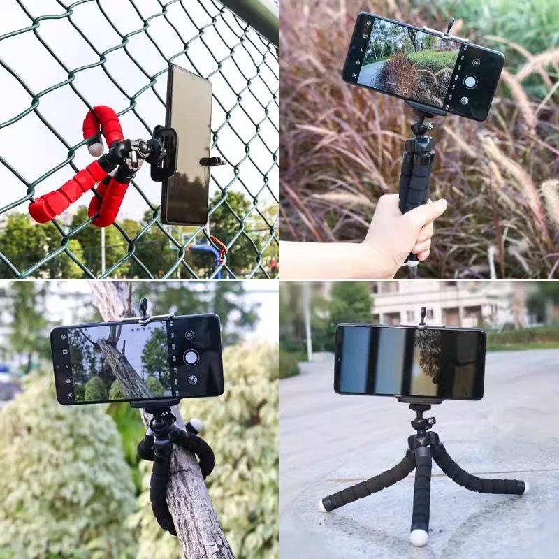 Octopus Multifunctional Phone Holder & Tripod Stand for Desktop or Outdoor Photography