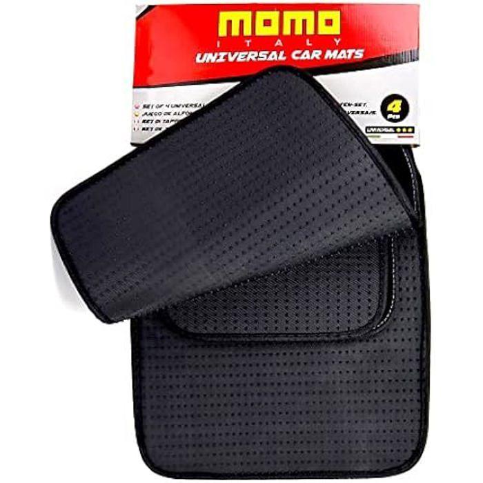 Tapis De Voiture - MOMO - Set Complet 4 Pièces - Universel - 100% PVC - Antidérapant