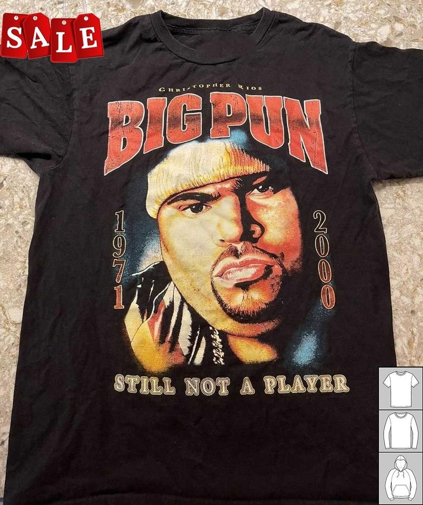 New Vintage Early 2000s Big Pun Gift For Fans Unisex S5XL Shirt BI326 Unisex T-Shirt S