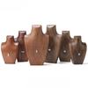 Wooden Model Jewelry Rack Jeweler Necklaces Displays Dedicated Holder Necklace Counter Display Shelf Jewellery Storage Stand