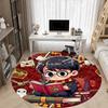 1pc Office Round Area Rug, Under Office Chairs Bedroom Living Room Home Decor  a1022282