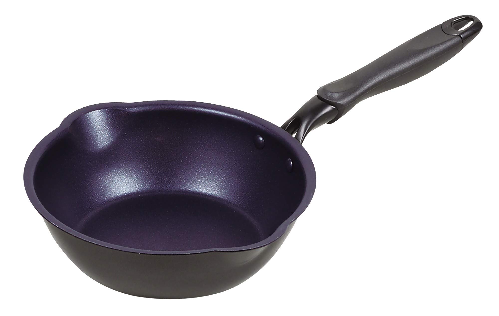 

Pearl Metal Frying Pan, Black, 20cm, Diamond Coat, Extra Deep Premium, HB-4724