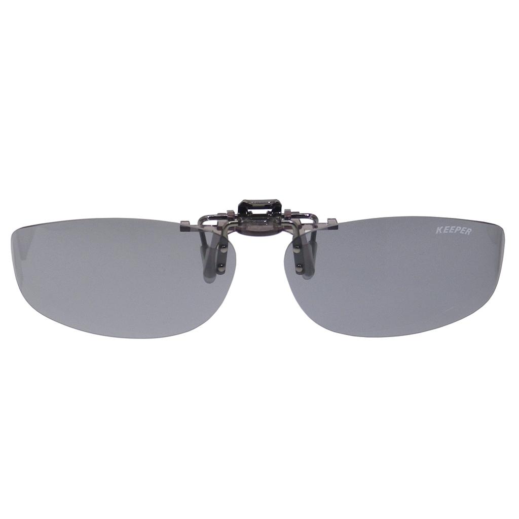Keeper, hergestellt in Japan, polarisierte Schürze, Clip-Typ, Sonnenbrille zum Überziehen, UV-Schutz, ultraleicht, Flip-Typ, groß, cool, SM 9323 [cliponkeeper]
