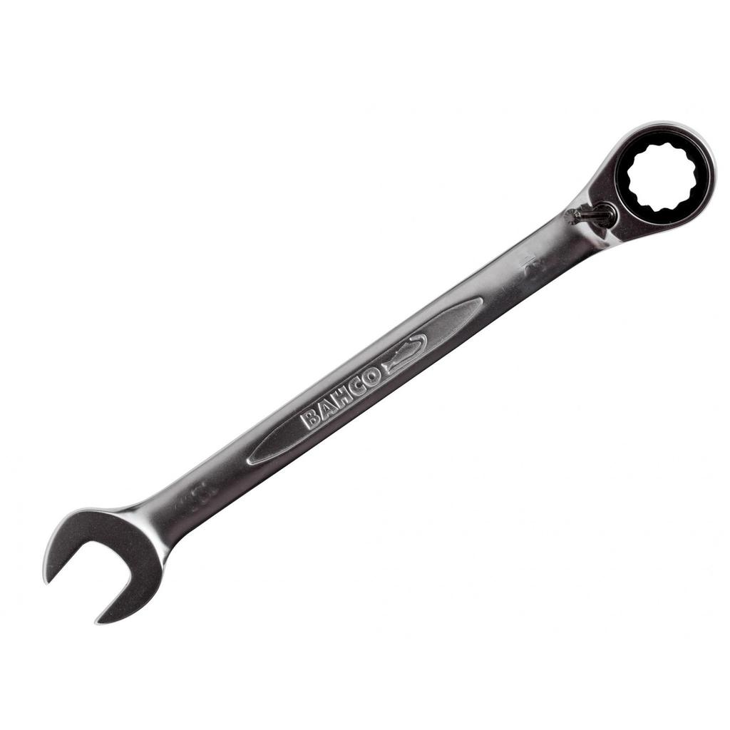 Bahco 1rm Series Ratcheting Combination Wrench, Metric
