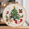 2025 Handgemachtes Weihnachtsstickerei DIY-Set - Englische Anleitung