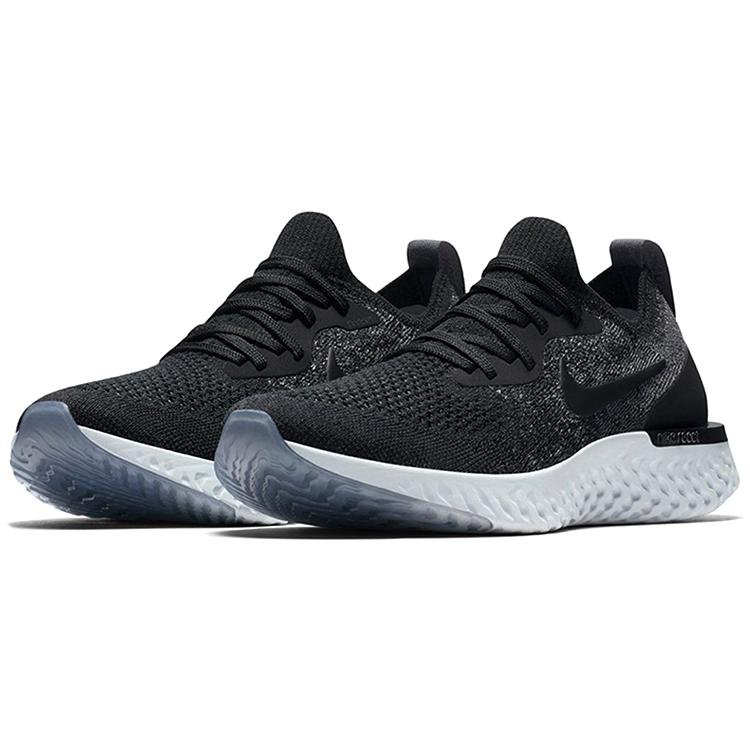 New Nike Epic React Flyknit Black Dark Grey AQ0067-001