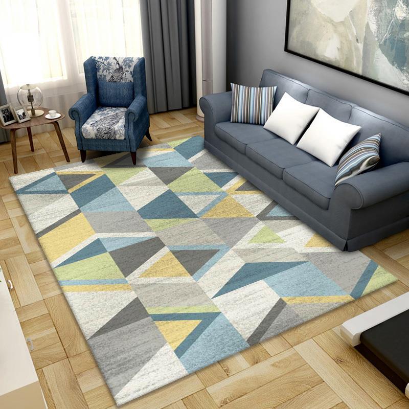 Nordic Carpet Living Room Tea Table Carpet Home Floor Mat Modern Simple Bedroom Bedside Carpet