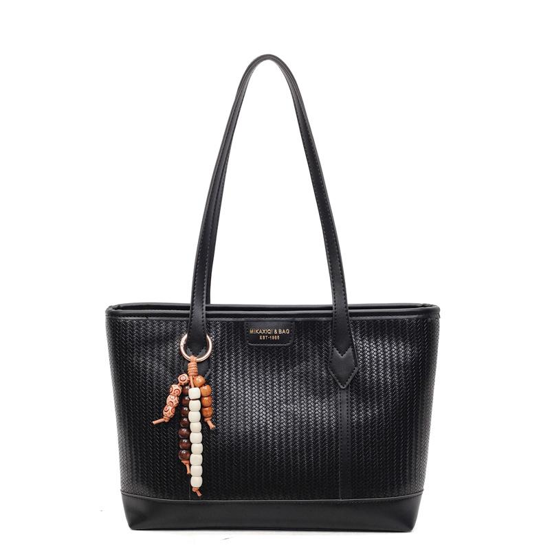 Retro large-capacity bag women's 2025 new niche high-end sense popular fashion shoulder bag commuter tote bag