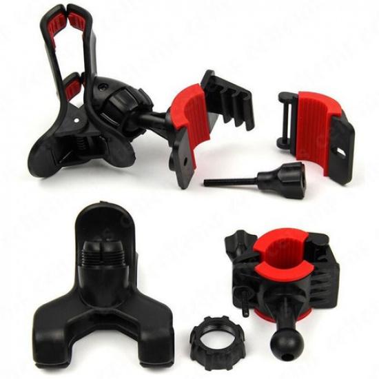 Universal Bicycle MTB Motorcycle Bike Handlebar Mount Holder for Cell Phone GPS