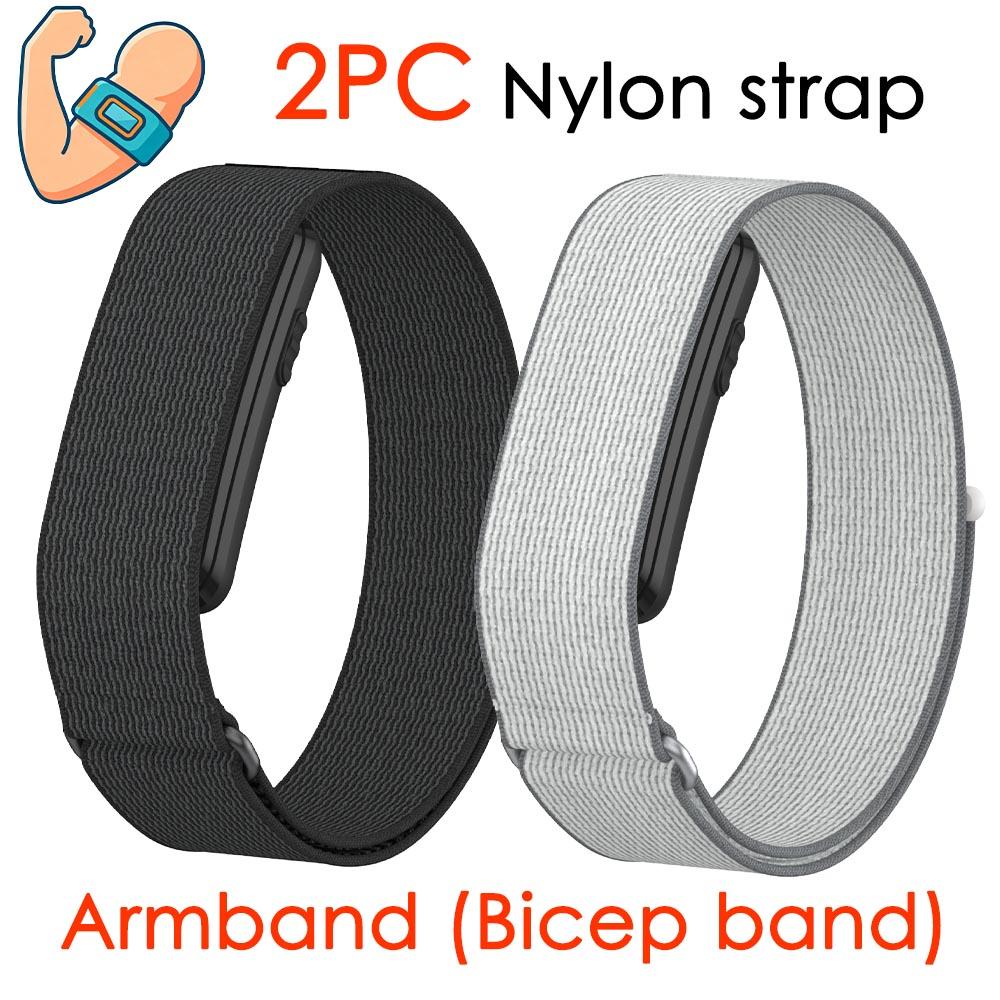 Nylon Bicep Strap for Garmin CIRQA Smart Band Fitness Tracker Replacement Band Replacement Armband for Garmin CIRQA Accessory