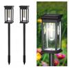 Solar-Gartenleuchten, LED-Solarleuchten, 2 Stück