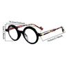 Vintage Runde Brillen Herren Neue Mode Punk Blaulichtblockierende Brillen Damen Trendiges Marken-Design Dekor Optische Rahmen