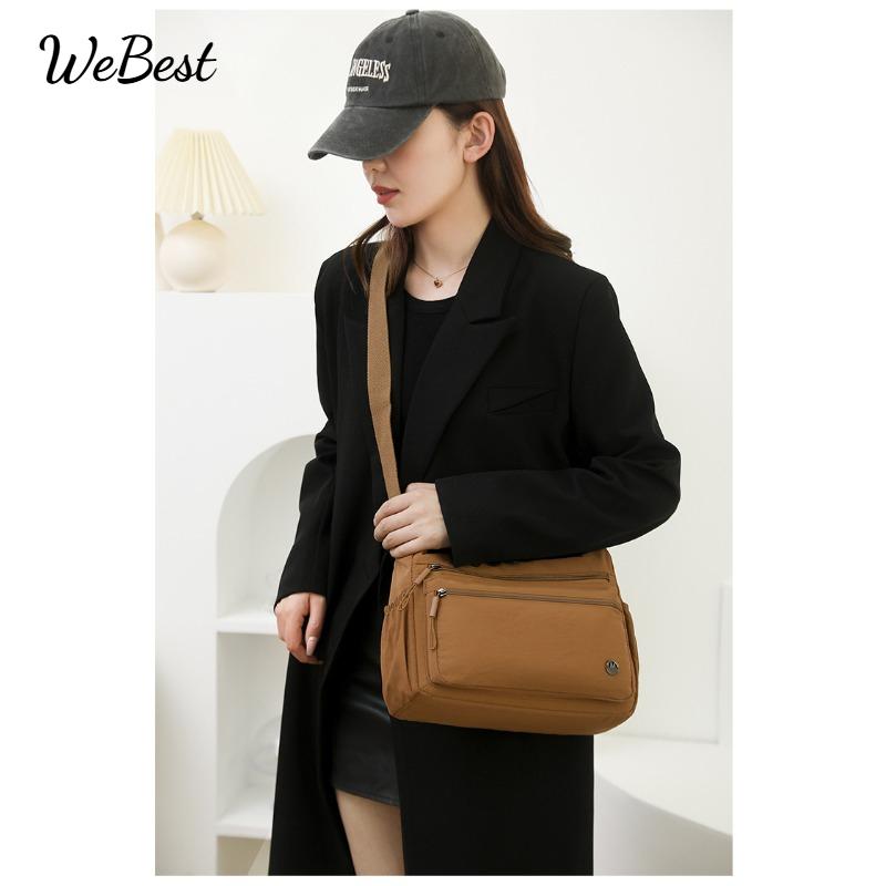 

Women s Large Capacity Casual Nylon Crossbody Bag