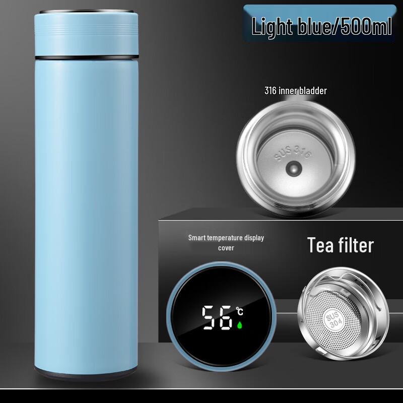 Smart Stainless Steel Insulated Bottle