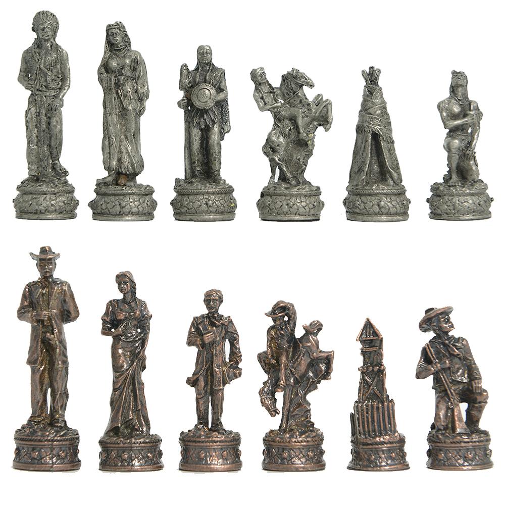 Nou Set de Șah Metalic cu 32 de Piese cu Personaje Tematice, Tablă de Șah din Piele Artificială, Joc de Masă, Set de Jucării de Petrecere Multiplayer