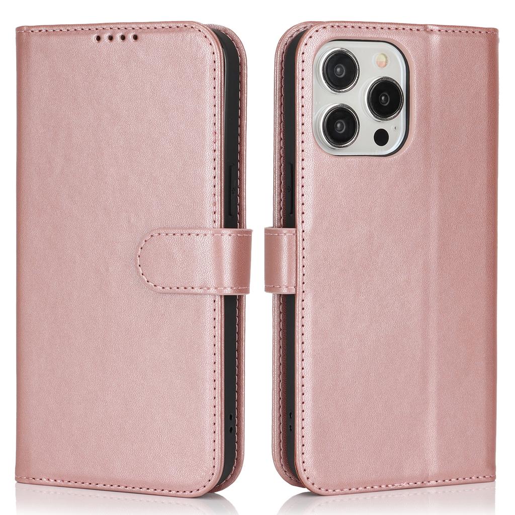 For iPhone 14 Pro Stand Case Shockproof Leather Wallet Phone Cover