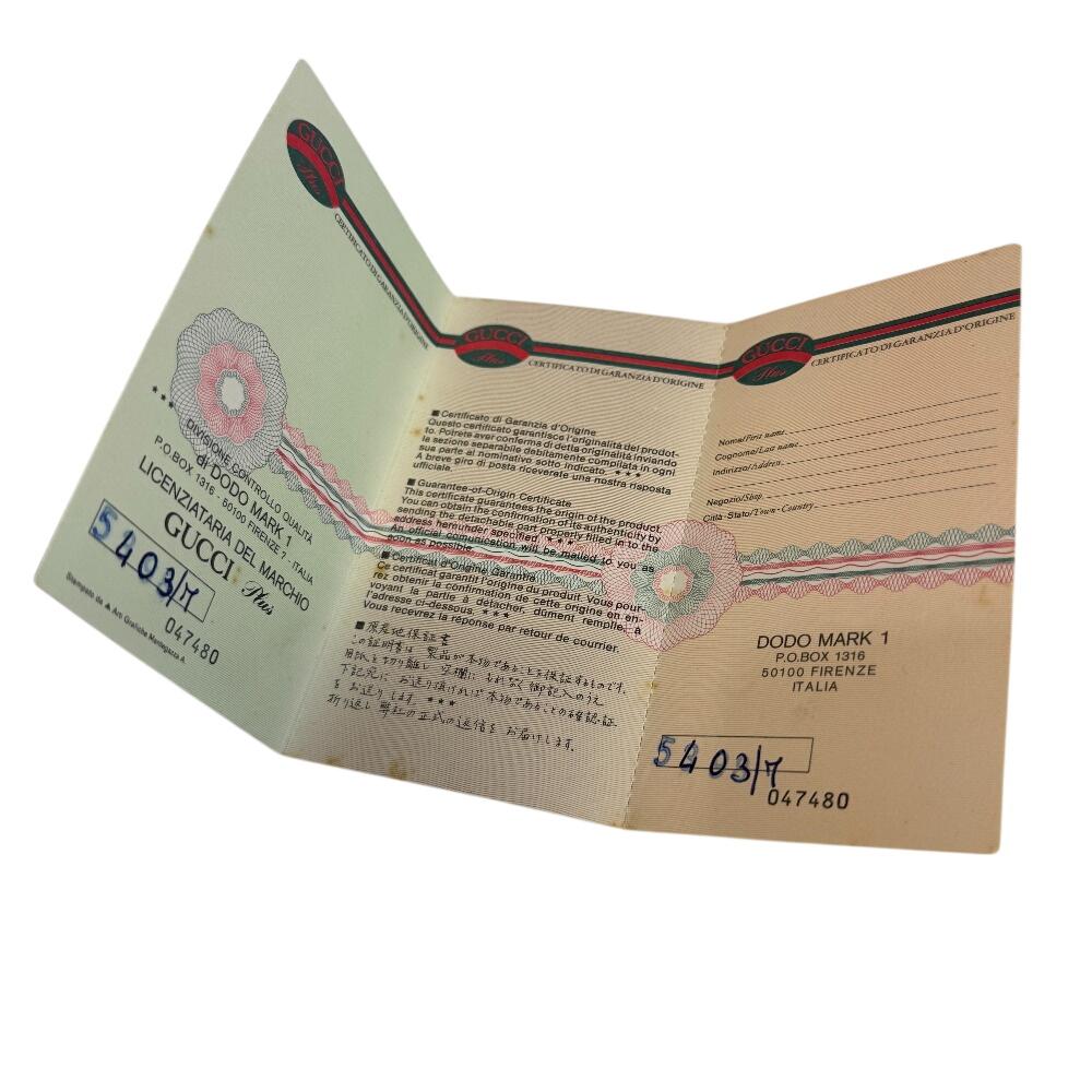 GUCCI Gucci Plus Vintage GG pattern PVC Clutch bag Brown PVC Used