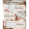 4 pcs plastic closet rod end caps, 5/16 Inch/8mm ID Wire Shelf End Caps, Spacer & Protector Covers for Closet System Wire Shelves