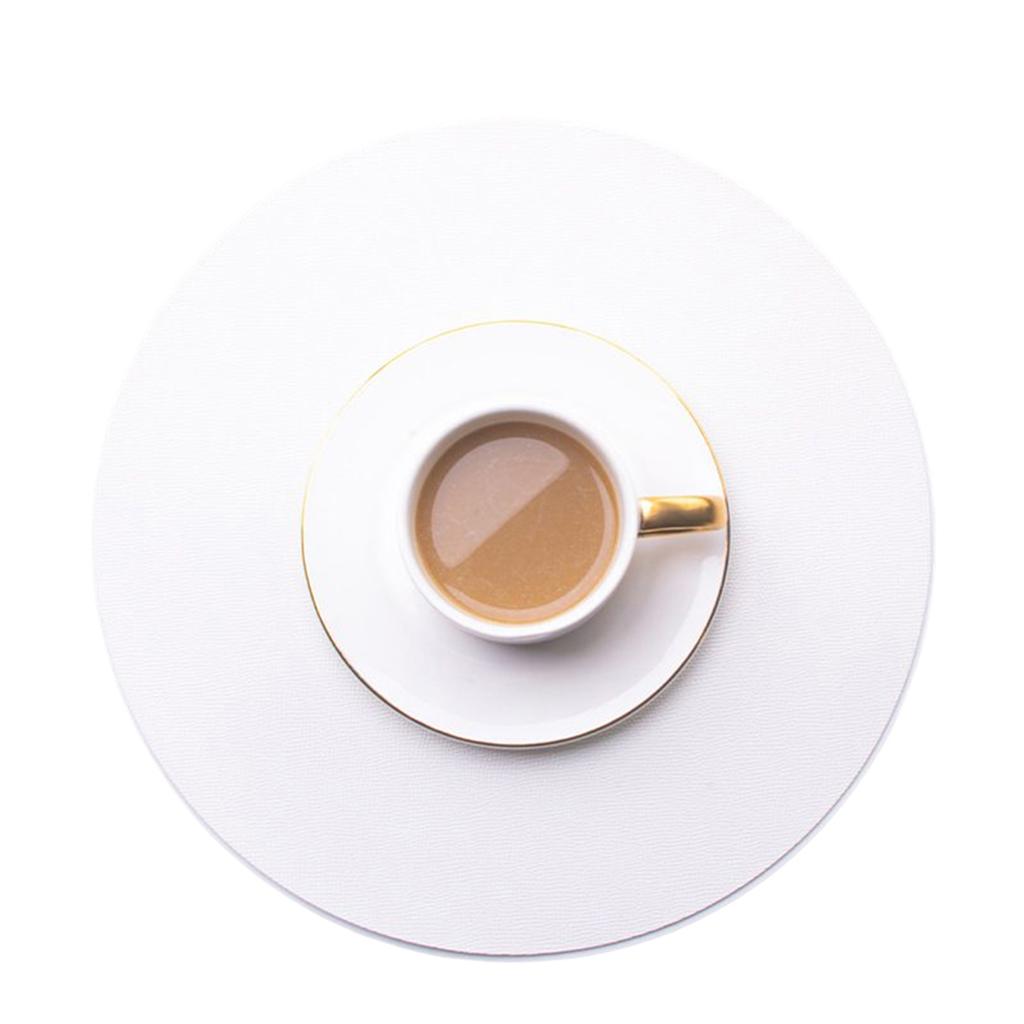 PU Leather Placemat Multipurpose Non-Slip Heat Resistant Table Mat For Home