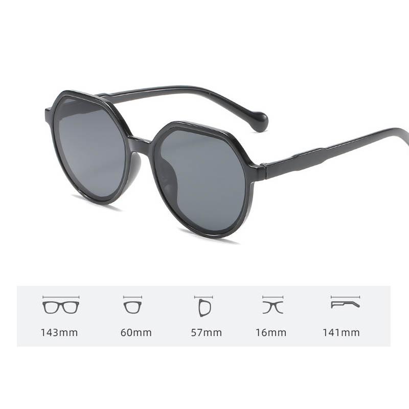 Fashion Women Vintage Round Frame Sunglasses Unisex UV Proof Fashion Outdoor Eyewear Goggles Men Classic Anti-Glare Driving Sun Glasses