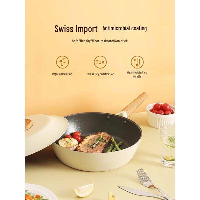 

Sanhe 26cm Non-Stick Frying Pan with Detachable Handle