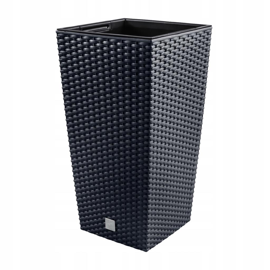 RATO DRTS200 tall flowerpot with insert | Anthracite
