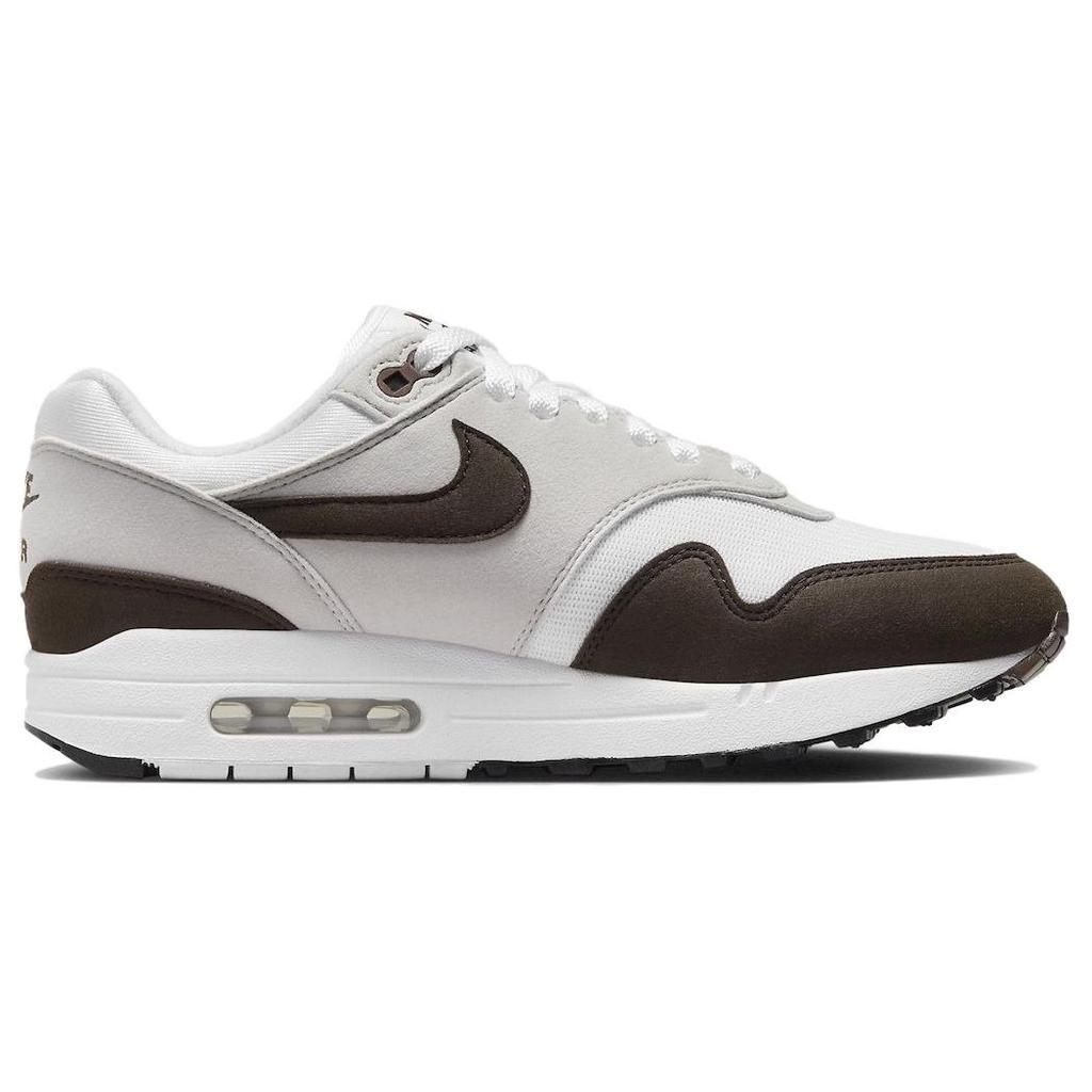 Nike Air Max 1 Marrone Barocco Scarpe da Ginnastica da Donna Grigio Grigio Neutro Bianco DZ2628-004