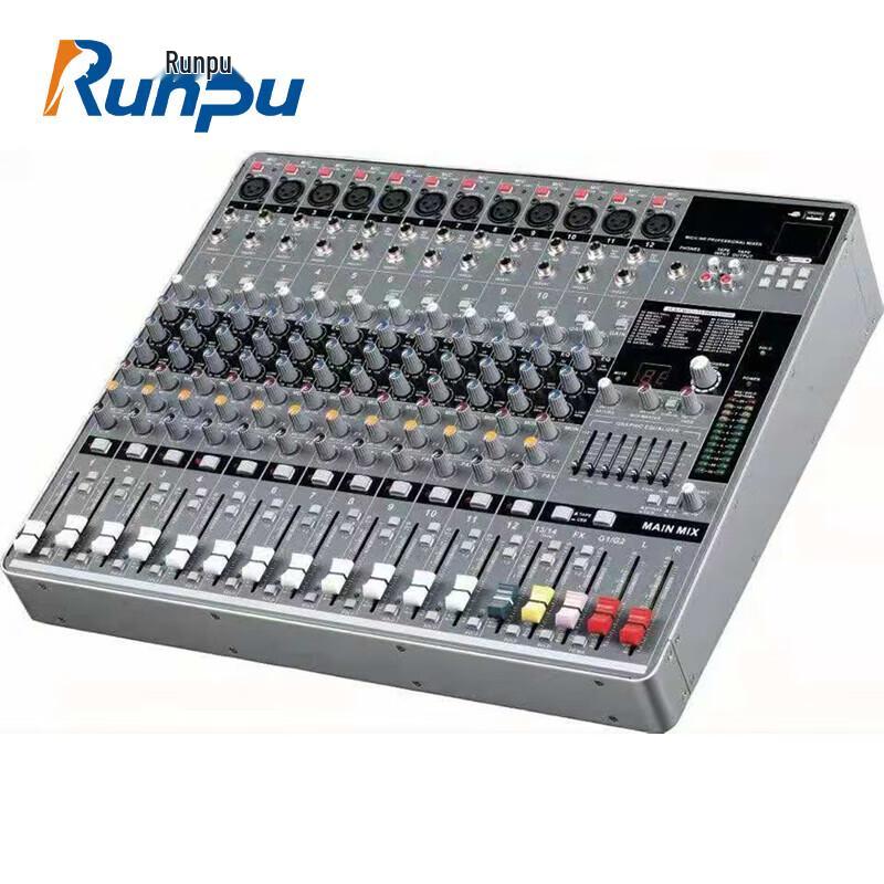 Runpu Professional 12-Channel Audio Mixer (CN version)