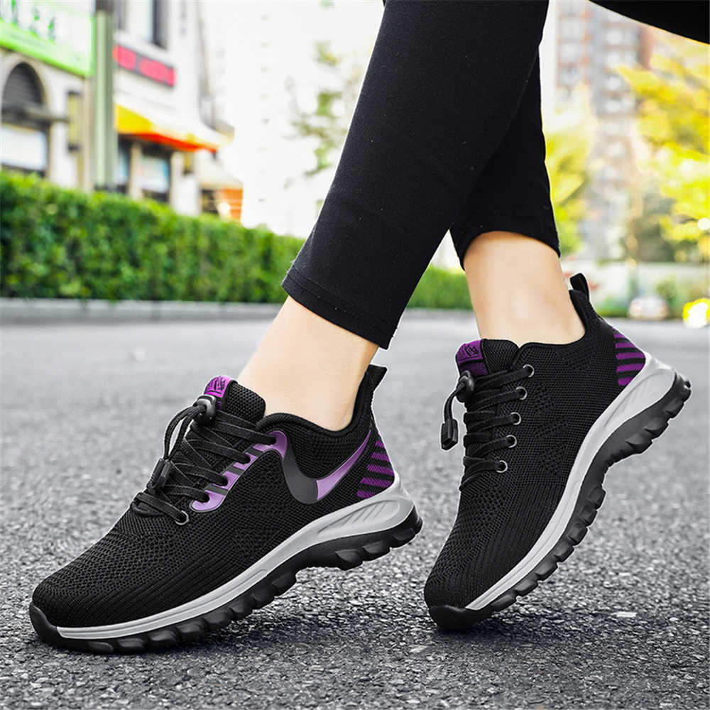 Fashion Does Not Slip Tennis Sole Women's Tourist Shoes Travel Kits Hiking Woman Walking Shoes Sneakers Sports Badkets Kit Choes