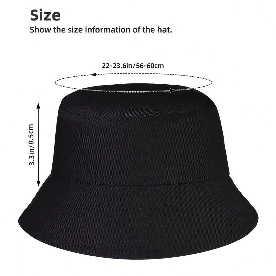Packable Bucket Hat For Women And Men Summer Beach Fishing Outdoor Travel Hat
