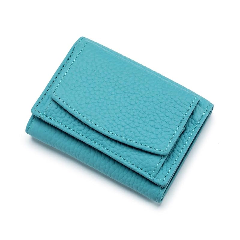 

[LedLis] wallet mini wallet ladies tri-fold genuine leather cowhide compact Smaller small coin purse BOX type slim card storage small wallet men s