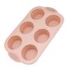 Pink Silicone Cake Mold for Kitchen Baking Tool with 3Pcs Included