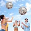 Inflatable Glitter Beach Ball Pvc Floatable Confetti Beach Ball Toy For Swimming Pool Beach Party