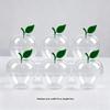 Holiday Party 6Pcs Red Candy Box Container Jars for Decoration and Storage Variety