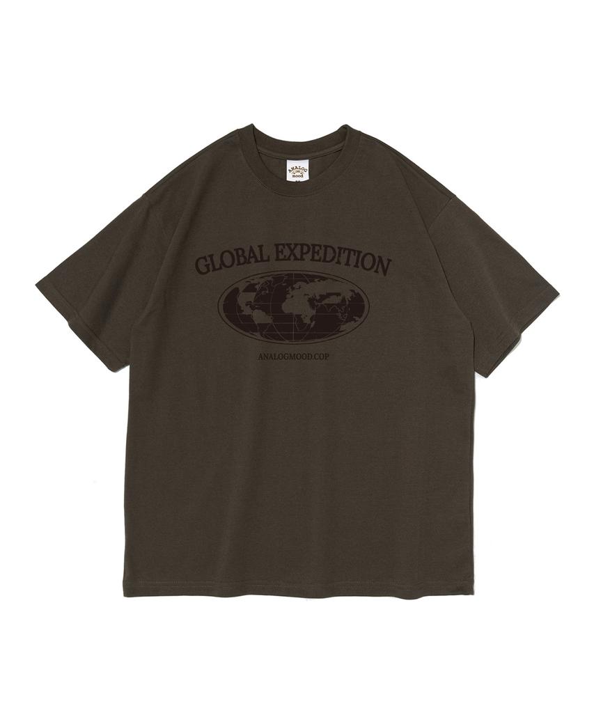 ANALOG MOOD Global Mood Short Sleeve T-Shirt (Khaki)