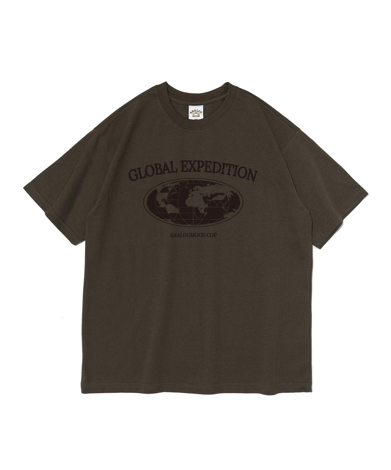 Analog Mood Global Mood Short Sleeve T-Shirt (Khaki) S