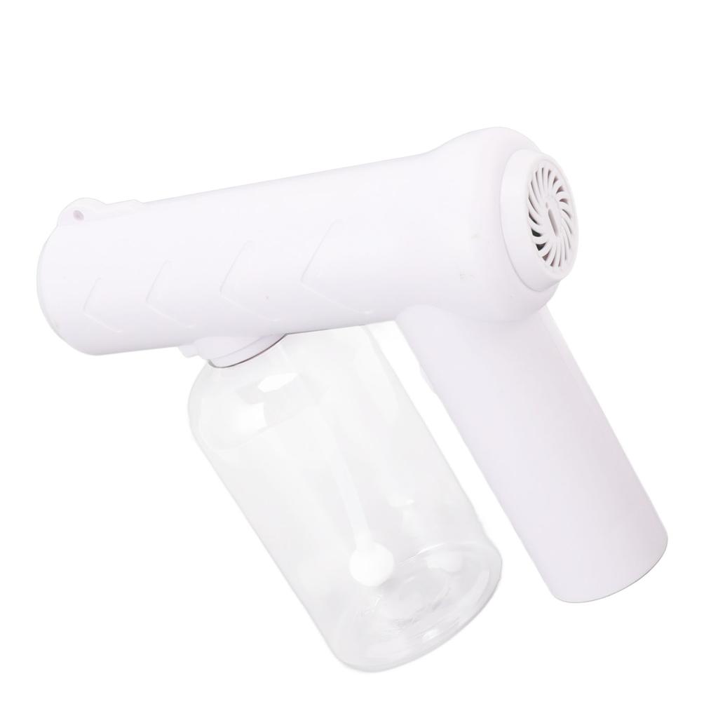 Nano Cleaning Sprayer Rechargeable Blue Light Portable Handheld Alcohol Atomizer for Home Garden