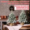 Artificial Christmas Tree Desktop Small Tree Pe Christmas Decoration Christmas Tree Ornaments Small Christmas Tree