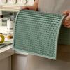 Non-Slip PVC Bar Mat Reusable Drain Pad Bowl Plate Table Insulation Mat Space-saving Bar Counter Drip Tray