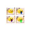 Gudetama Ei Speelgoed Nieuwigheid Stressverlichting Knijp Ei Dooier Braak Ei Fidget Sensorisch Speelgoed Cadeau voor Alle Leeftijden [DmS] Geel