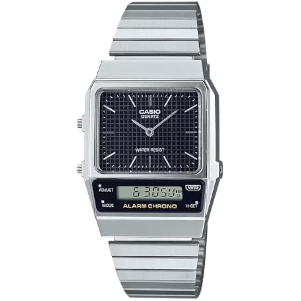 CASIO AQ-800E-1A Analog-Digital Watch, "Cheap Casio" Standard Black, Men's, Women's, Unisex, Wate...