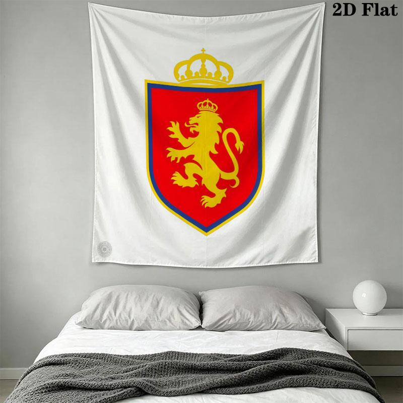 Real Zaragoza Wall Tapestry Aesthetic Wall Hanging Printed Fabric Blanket Decorative Tapestries for Bedroom Living Room Home Decor