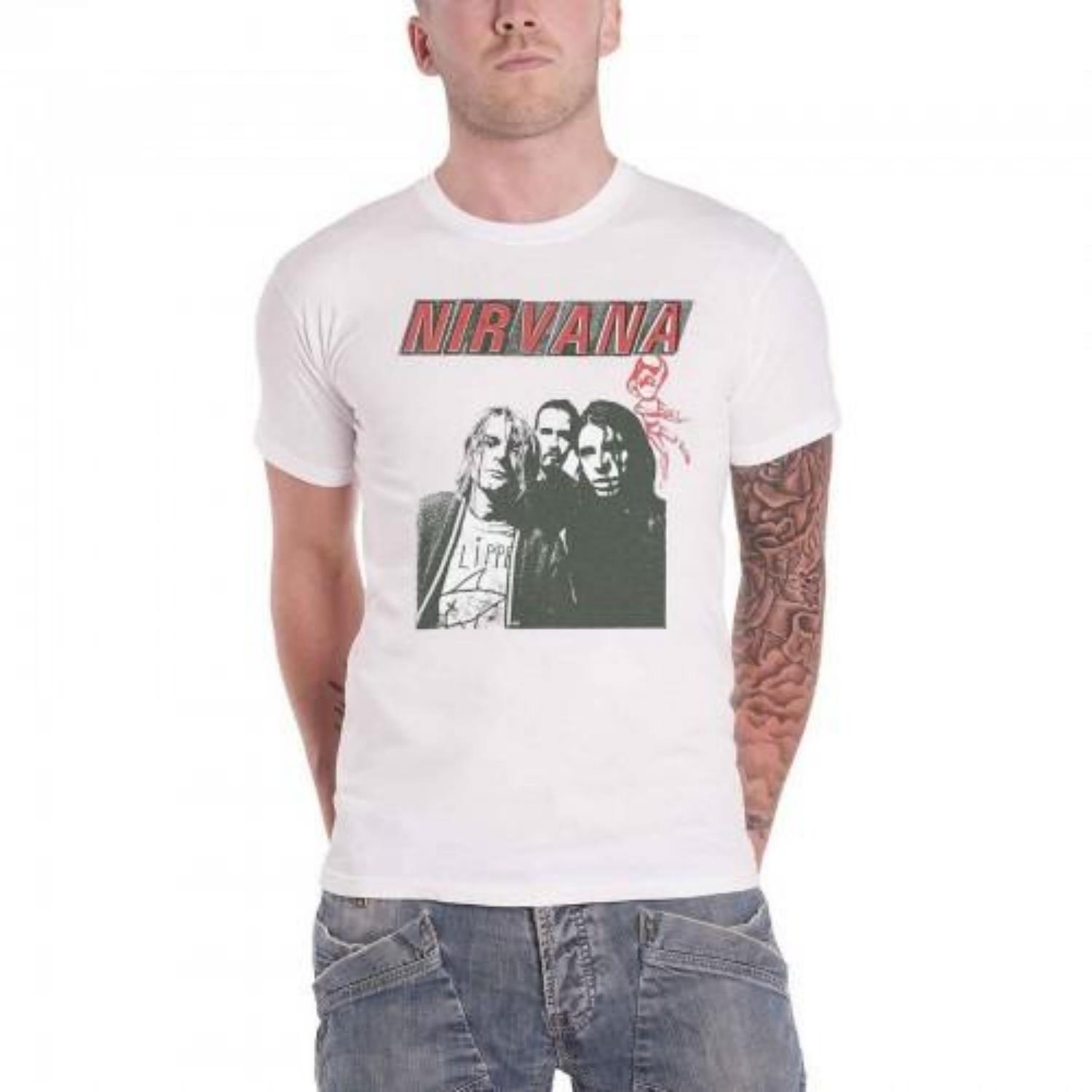 Nirvana Unisex Adult Flipper Cotton T-Shirt S